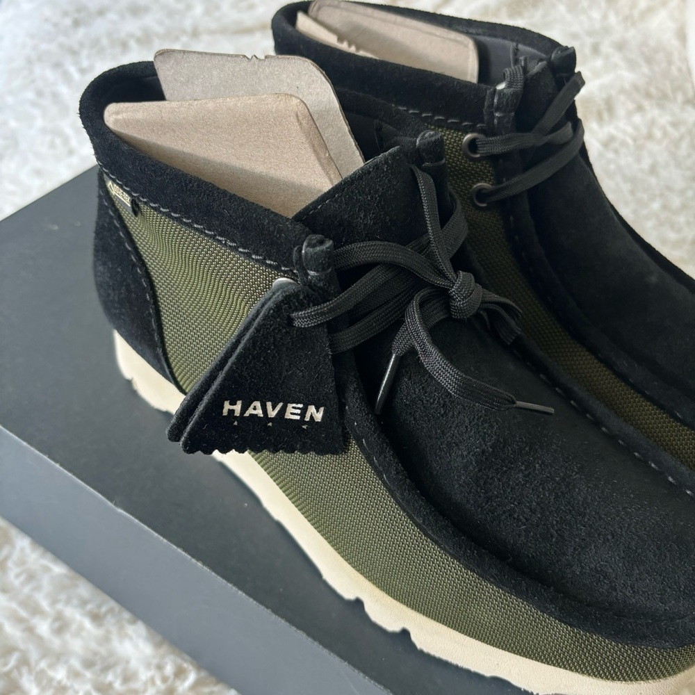 HOST PICK!!⚠️HAVEN x CLARKS ORIGINALS GORE-TEX BALLISTIC WALLABEE BOOTS M 7.5 W9 - Picture 9 of 12
